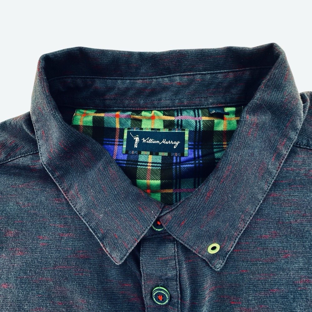 William Murray Classic Solid Short Sleeve Golf Po… - image 2